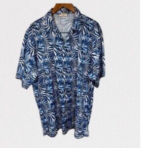 Bermuda Collection Men’s Hawaiian Tropical Shirt sz 2XL # D134